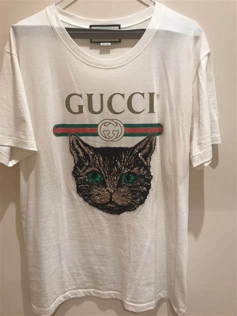 gucci cat t-shirt